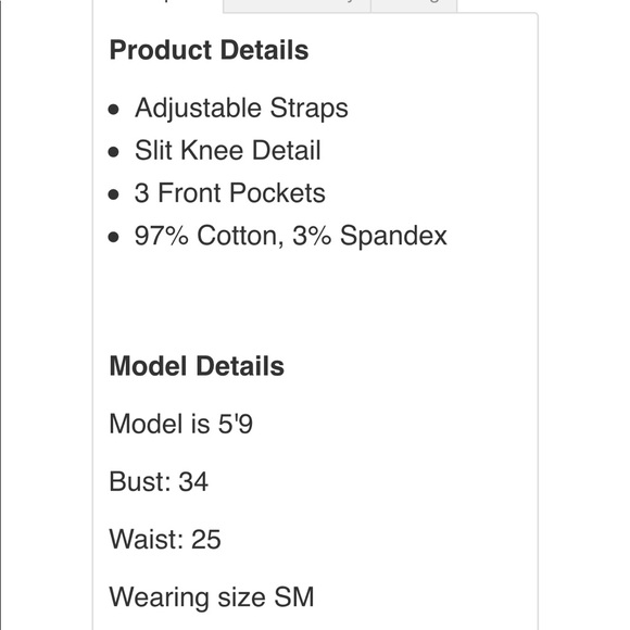 LAST 1️⃣ Got it bad Slit Knee Overall - Picture 6 of 6
